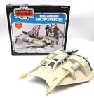 Vintage Kenner Star Wars Snowspeeder Complete W/ Box & Instructions - Blue Box!