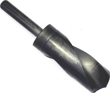 XMHF 26.5mm High Speed Steel 1/2" Reduced Shank Drill Bit Black Oxide 