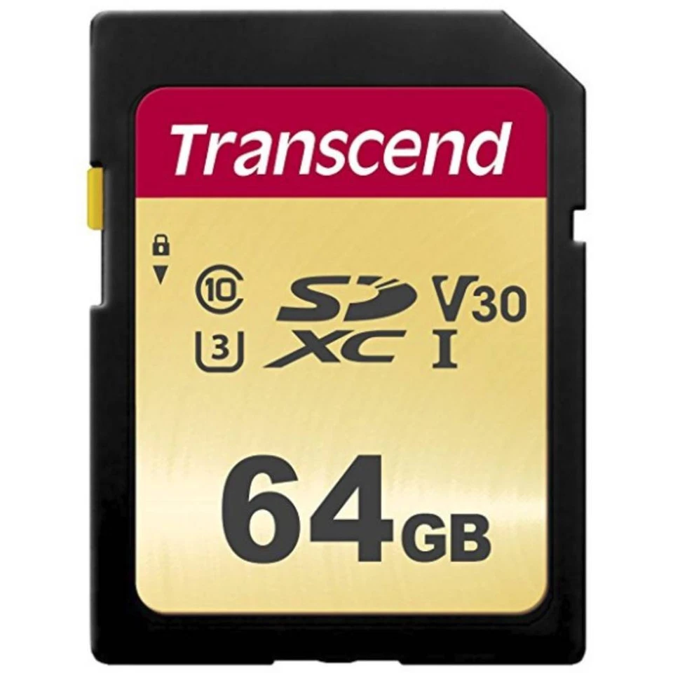 Transcend Premium 500S SDXC-Karte 64 GB Class 10, UHS-I, UHS-Class 3, v30 Video - Bild 3 von 3
