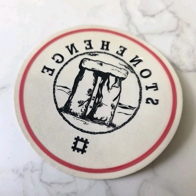 Stonehenge English Monument Souvenir 3'' Round Car Windshield Sticker 