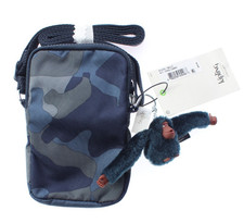 NWT / KIPLING KI1079 TALLY Mini Crossbody Phone Bag Polyester - Cool Camo Multi