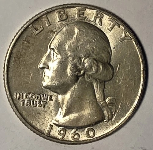 *SILVER* 1960-D  [BU]  Washington Quarter - 90% Silver ☆BEAUTIFUL☆