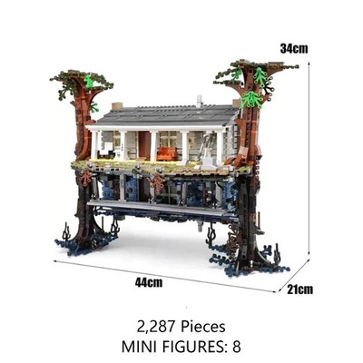 NEW STRANGE THINGS THE UPSIDE DOWN 2287 PCS Unbranded Building Set W/ FIGS