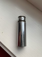 Snap On Tools SFSM14 3/8 Dr 6Pt Metric 14mm Flank Dr Deep Chrome Socket USA 1994