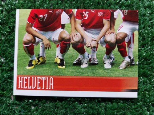 FIGURINA CALCIATORI PANINI EURO 2008 SVIZZERA N°49 SQUADRA EUROPEI CALCIO ⚽️