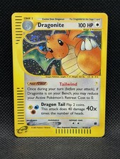 Dragonite 009/165 Expedition Base Set Holo NEAR MINT SWIRL