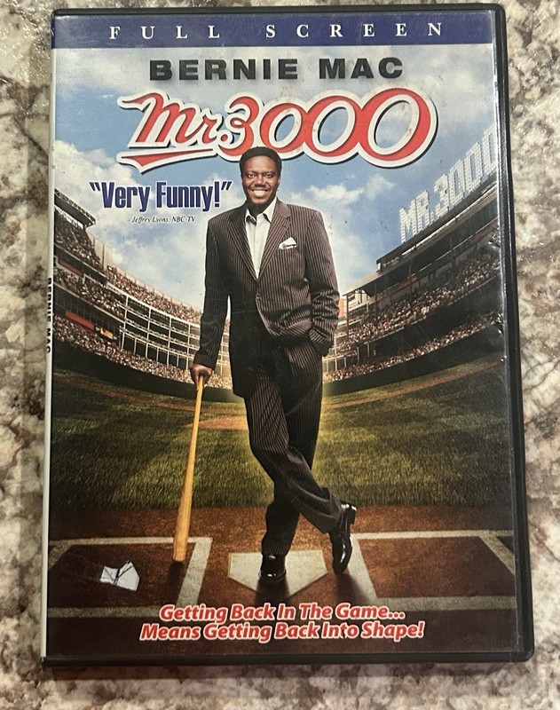 Mr 3000 (DVD 2004 Comedy) Bernie Mac Angela Bassett