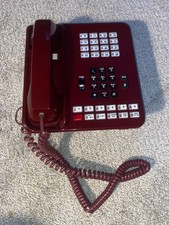 VODAVI STARPLUS Sp-61612-60 Analog Enhanced Phone MAROON BURGUNDY 6 available