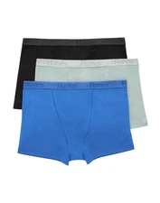 Hanes Originals Women's SuperSoft Boxer Brief Underwear, 3-Pack