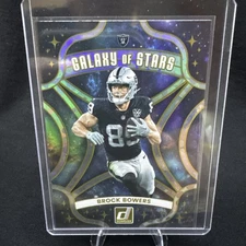 2025 Panini Donruss Football Brock Bowers Galaxy of Stars Raiders SP #11