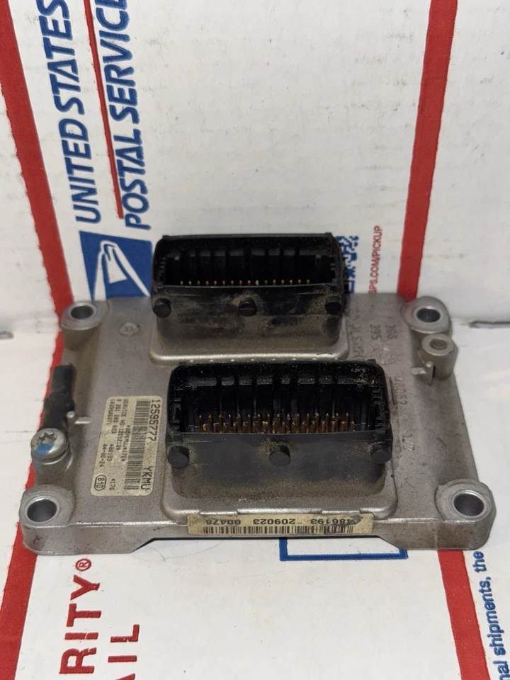 Cadillac SRX CTS 2004-2007 3,6 L V6 control del motor ECU ECM # 12595777 YKMU Foto 2 de 4