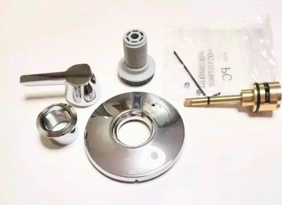 #ad Delta T11871 PR Galeon Three Function Diverter Valve Trim Only Lumicoat Chrome $39.95