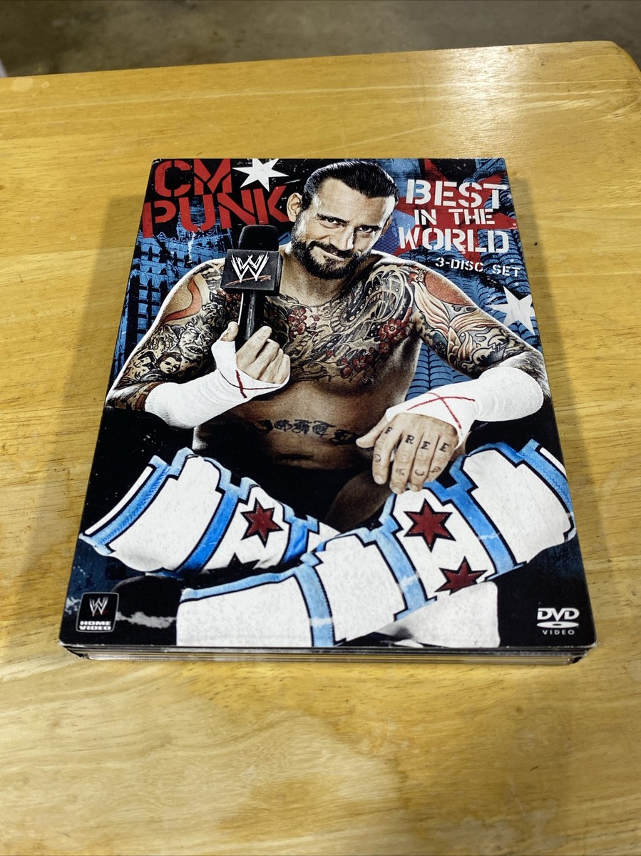 WWE : CM Punk Best In The World DVD 3-Disc Set WWE Home WWE : CM Punk Best In The World DVD 3-Disc Set WWE Home