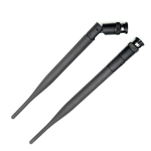 2PCS Wireless Microphone Receiver Antenna UHF 500MHz-900MHz BNC Male Antenna - Photo 4/11