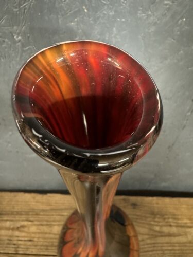 Vintage Italian Vase Art Glass 1970’s Bulb Style - Picture 6 of 15