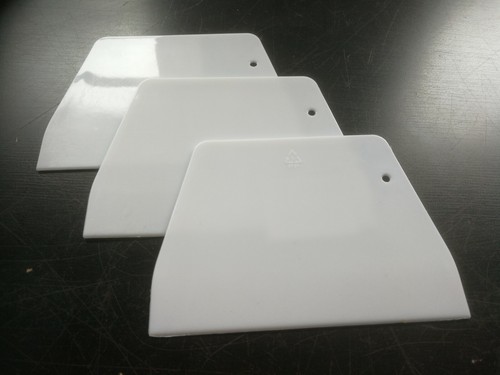 Teigspachtel Teigschaber Teigkarte Teigkratzer Tortenverzierer 3er Set - Bild 10 von 12