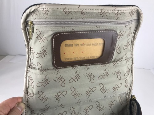 Diane von Furstenberg Reisetasche und Kulturbeutel Set Damen braun gemustert - Bild 9 von 20