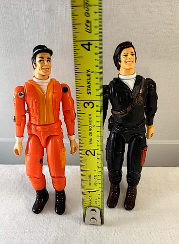 "Faceman" & "Howling Mad" Murdock A-Team Galoob 1983 Vintage Action Figures - Picture 5 of 5