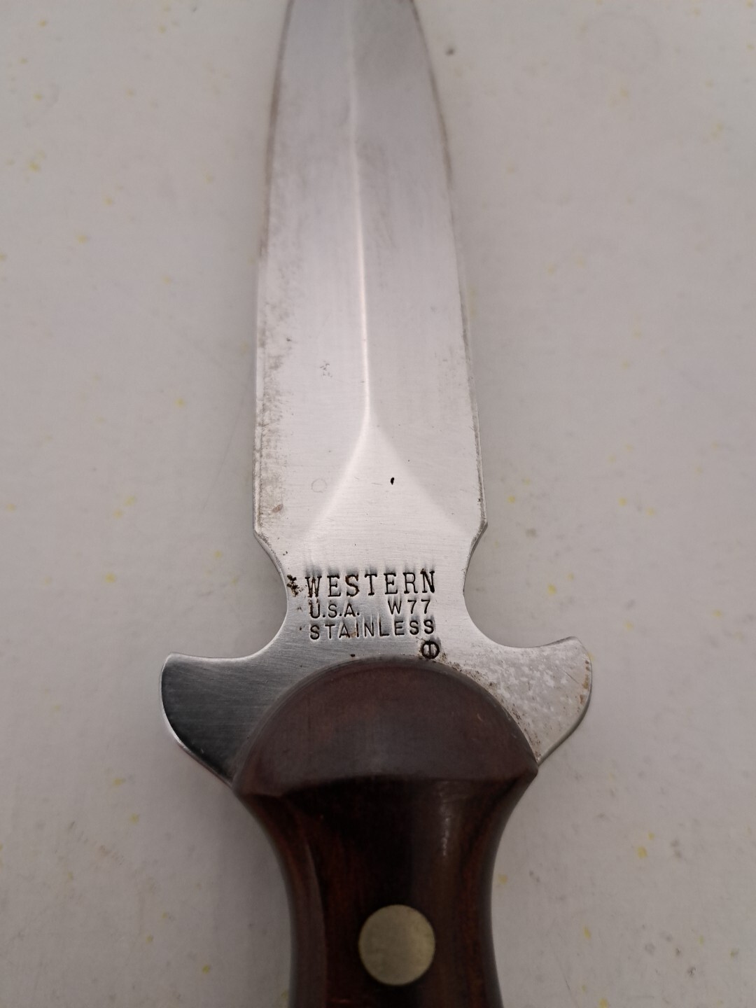 Western W77 Fixed Blade Boot Knife eBay