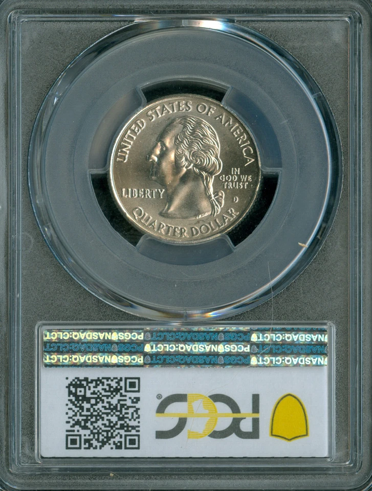 2009 D NORTHERN MARIANAS QUARTER PCGS MS67 MAC SPOTLESS 1 FINER . - Image 2 of 2