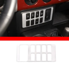 Alloy Center Console Driving Aid Panel Trim Cover For  FJ Cruiser 07-21