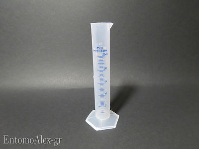 Cilindro Graduato Blu Da Laboratorio | 25-1000 Ml | Plastica PP | Base Esagonale - Foto 7