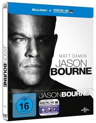 Blu-Ray Steelbook ''JASON BOURNE'' Matt Damon  ***NEU & OVP***