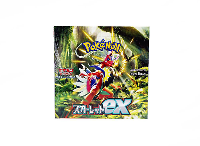 Pokemon card Scarlet & Violet Scarlet ex Booster Box sv1S Japan