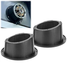2x 6.5'' Speaker Pods Enclosures Mount Boxes For UTV ATV X3 RZR Door Kick Panel