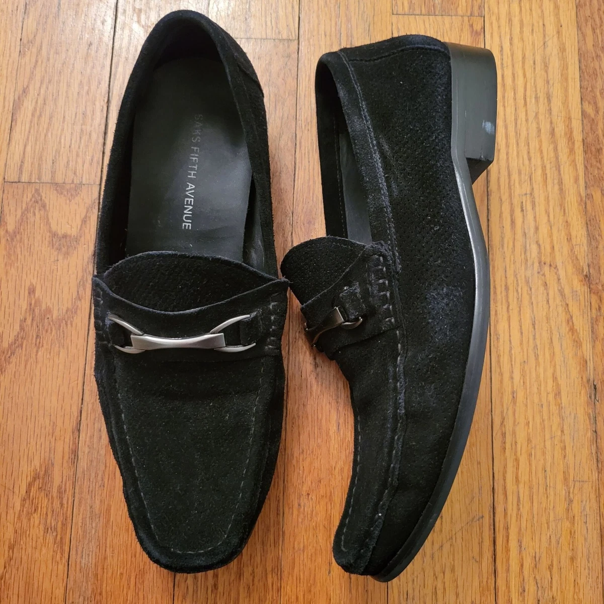 Saks Fifth Avenue Loafer Leather Upper Flats for Women for 