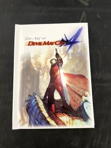 The Art of Devil May Cry 4 promotional mini hardcover art book