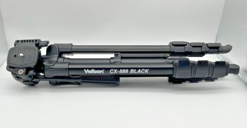 Velbon CX-888 Tripod Black Number of legs 4 Length 57in Used From Japan - Picture 2 of 11