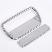Chrome Rear Trunk Door Handle Bowl Cover Trim For Nissan March Micra 2010-2014