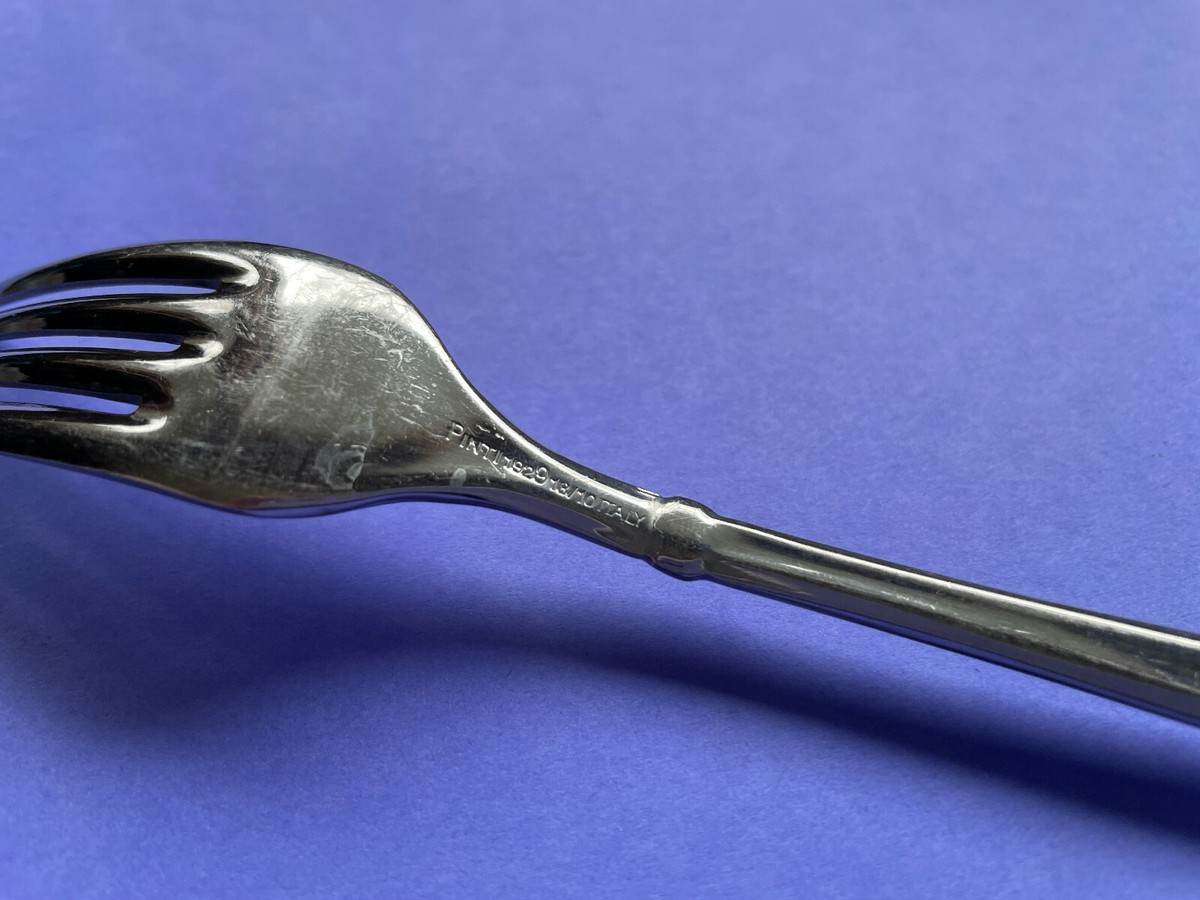 SALAD FORK Pinti LEONARDO Italy Pintinox Stainless 18/10 Flatware