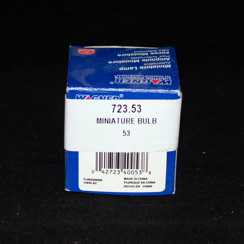 *УПАКОВКА ИЗ 10* ламп для приборной панели Wagner #53 - Изображение 3 из 4