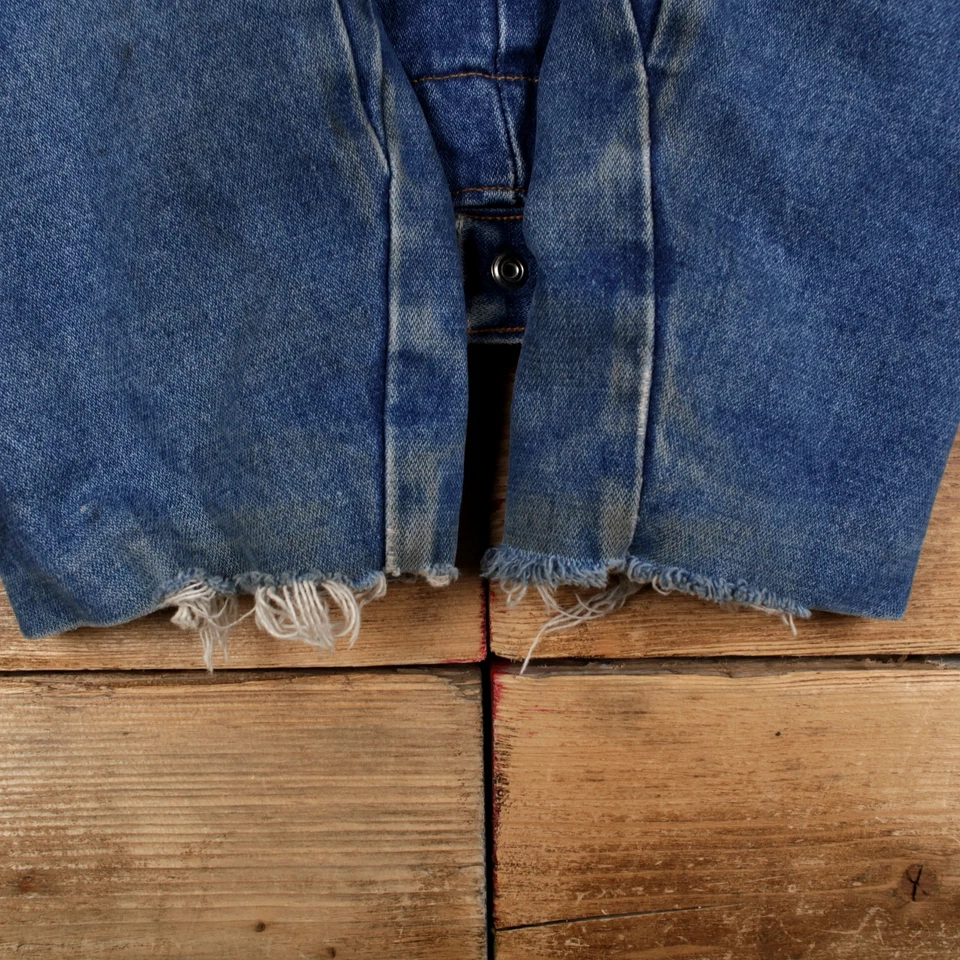 Chaqueta Vintage Key Workwear S 90s Trucker Denim Azul Foto 3 de 4