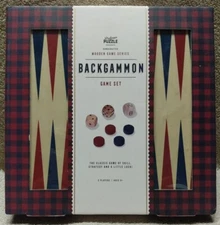 Professor Puzzle ~ Backgammon Game Set ~ Handcrafted Wooden Game Series 