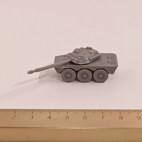 1/144 French AMX_10 wheeled armored vehicle 3D printing model - Picture 2 of 3