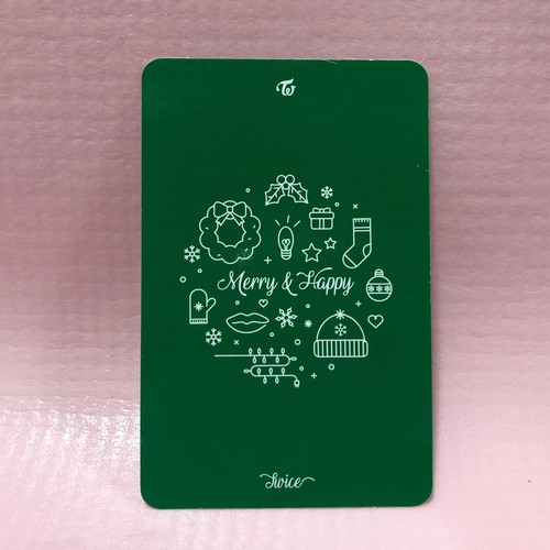 NAYEON Official Photocard Twice 1st Album Repackage MERRY & HAPPY SELECT Card - Bild 4 von 9