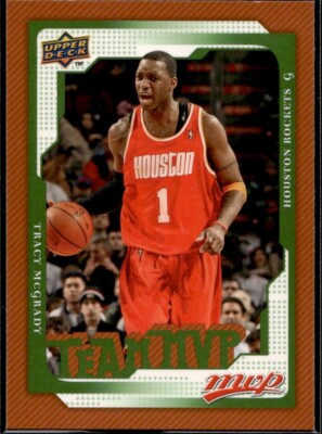 Tracy McGrady - 2008-09 Upper Deck MVP - Team MVPs #180