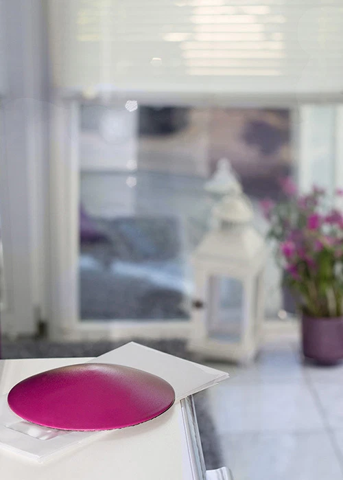 DOORIS Finesse Türstopper - ultraflach,modern, viele Strukturen zur Wahl Ø 13 cm - Bild 3 von 4