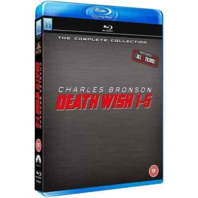 Death Wish 1-5 (Blu-ray) Boxset - Uncut / Charles Bronson