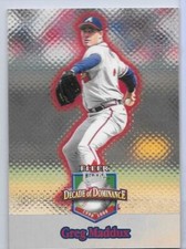 Greg Maddux 2001 Ultra Baseball Decade of Dominance #11