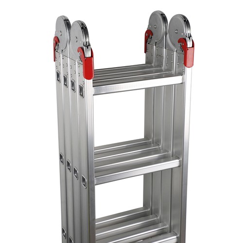 12 IN 1 Multi-Purpose Aluminium Combination Folding Ladder Foldable 4.7M Step - Picture 7 of 19