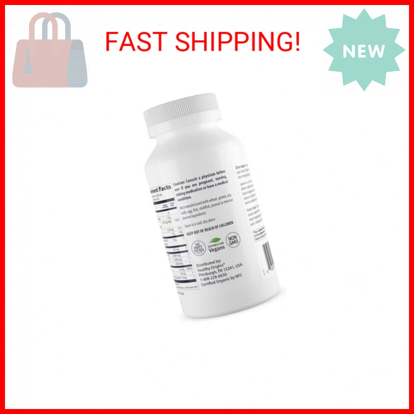 Espirulina Healthy Origins, 500 mg (orgánica) - Tableta de espirulina orgánica con Vita Foto 2 de 2