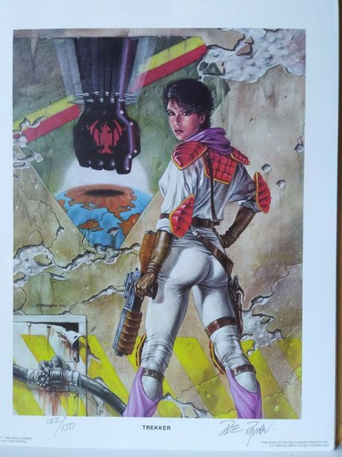 8 POTFOLIO DE TRUENOS RODANTES NUMERADOS A MANO 122/150 DAVE DORMAN 14x11 - Imagen 5 de 11
