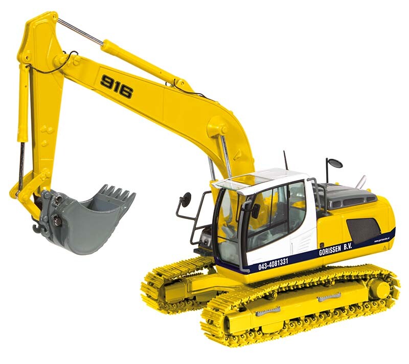 ミニカー 1/50 NZG LIEBHERR リープヘル R916 掘削機 NZG 685-17 Liebherr R916 Track Excavator - GORISSEN 1/50 Die