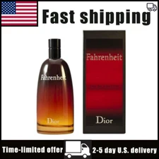 Christian Fahrenheit Eau De Toilette Spray for Men 3.4 oz New Sealed