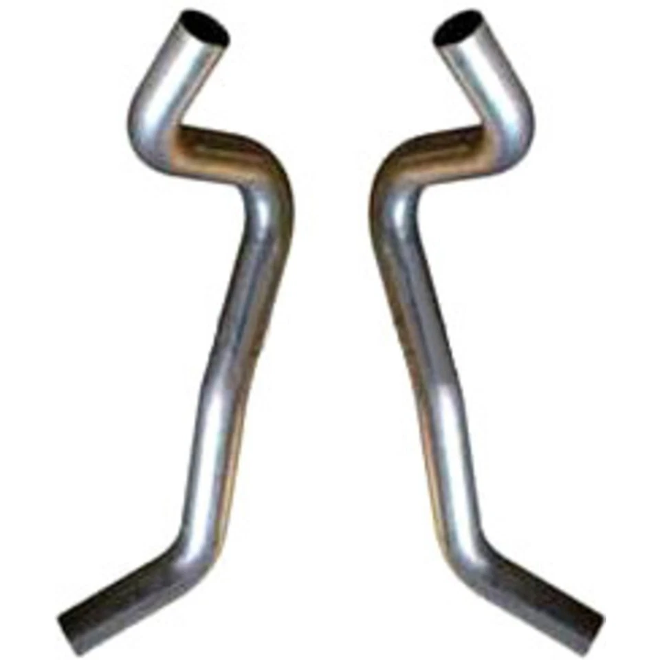 15801 Flowmaster Set of 2 Tail Pipes for Chevy Coupe Sedan Pontiac Firebird Pair Foto 3 de 3