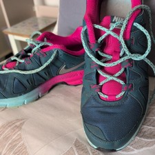 Nike Alvord 10 Air Trainers hot pink teal running exercise shoes 8 water shield